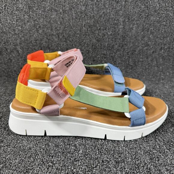 Dirty Laundry Qwest Multicolor Sandals Strappy Womens Size 10 - Picture 1 of 6